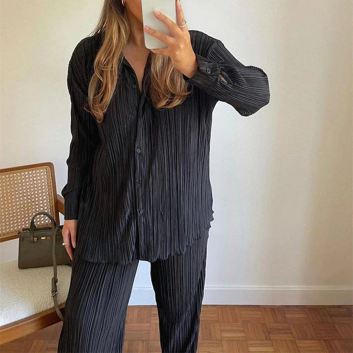 Two Pieces Baggy Style Women's Suit