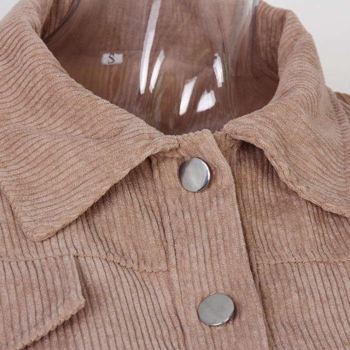 The Lantern Sleeve Corduroy Jacket