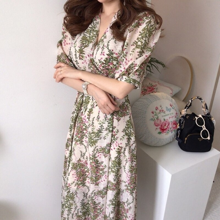 The Vintage Wrap Dress