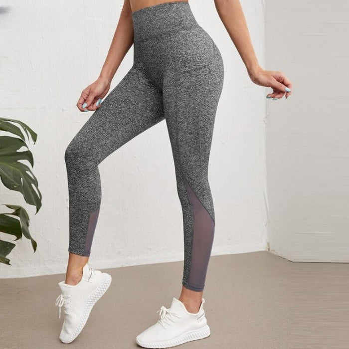 The Mesh Patchwork Sport Leggings