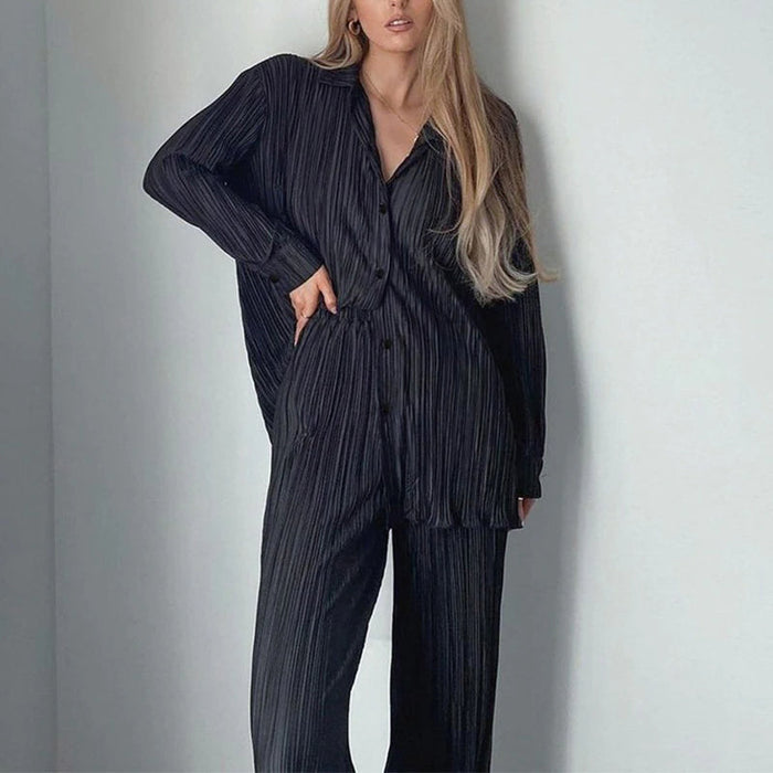 Two Pieces Baggy Style Women's Suit