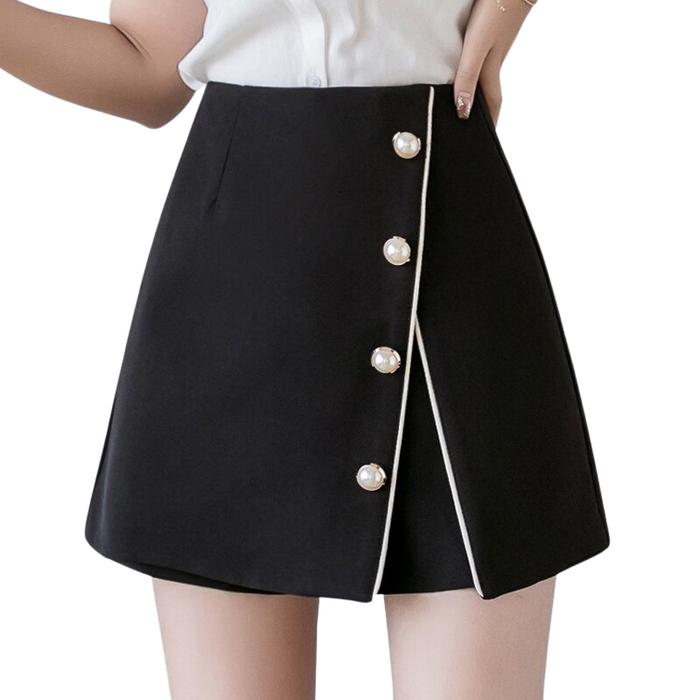 The Pearl Button Down Skirt