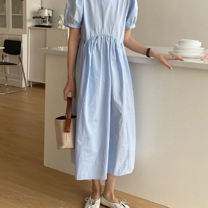 The Pleated Summer Dress