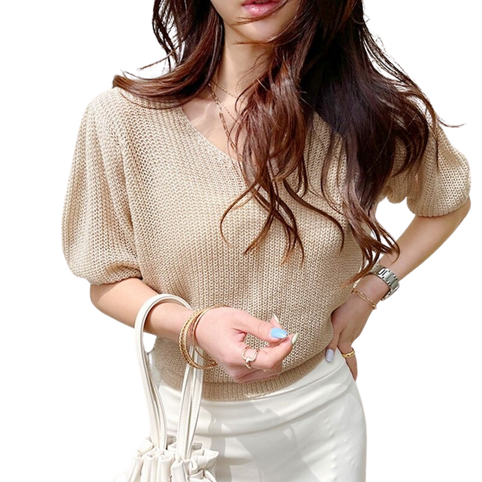 The Waffle Knit Top