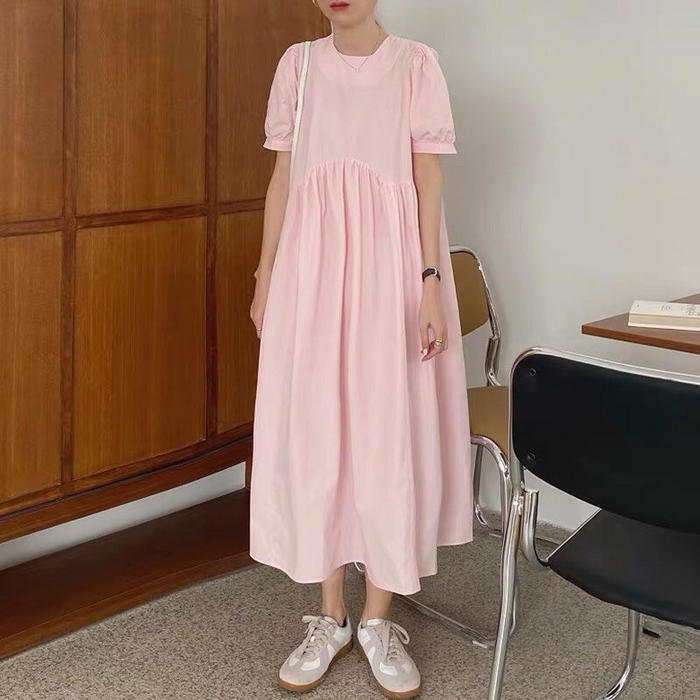 The Pleated Summer Dress