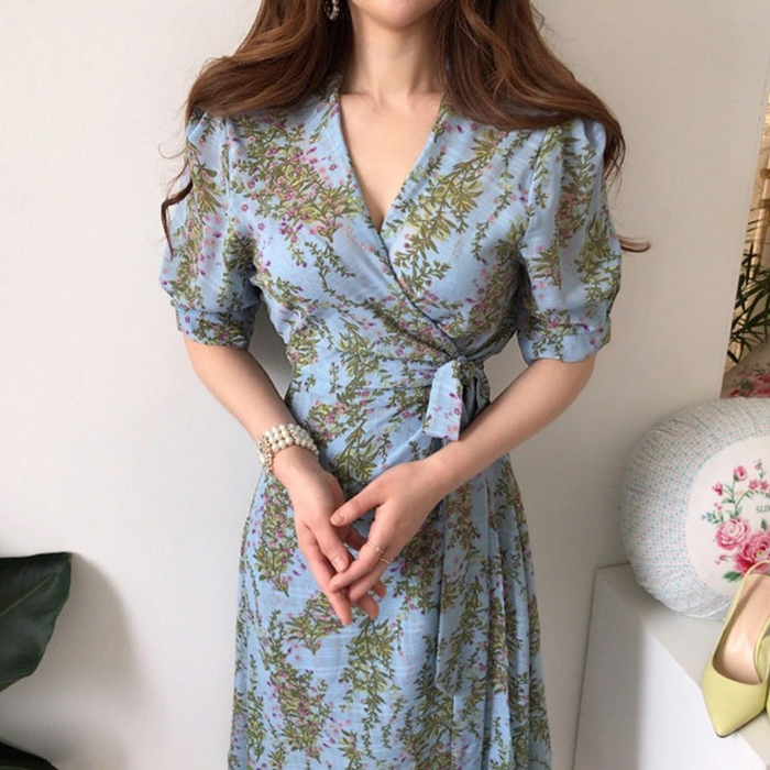 The Vintage Wrap Dress