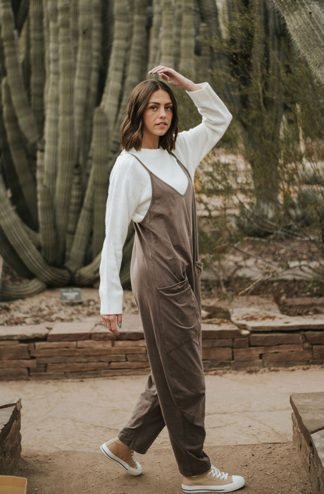 Women's Casual Wide Leg Jumpsuit