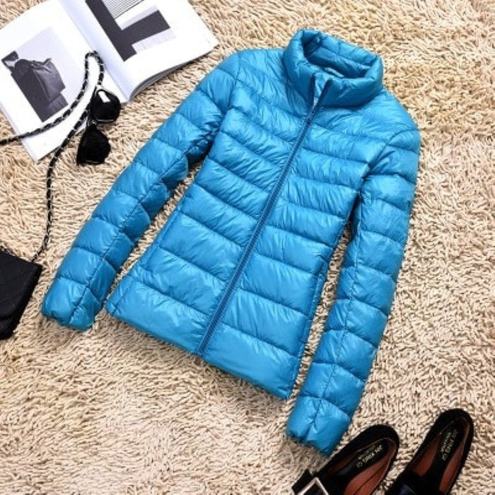 Thin Down Jacket Winter Slim Coat
