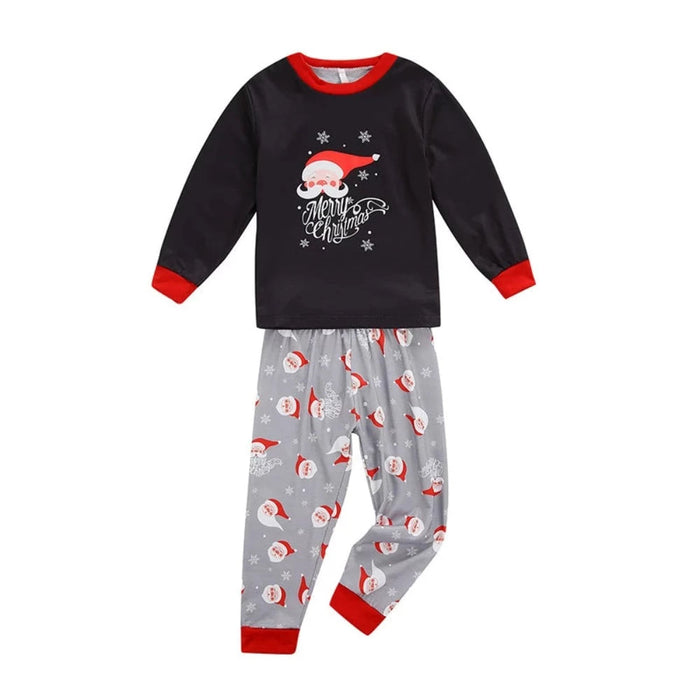 Christmas Santa Print Family Pajama Set