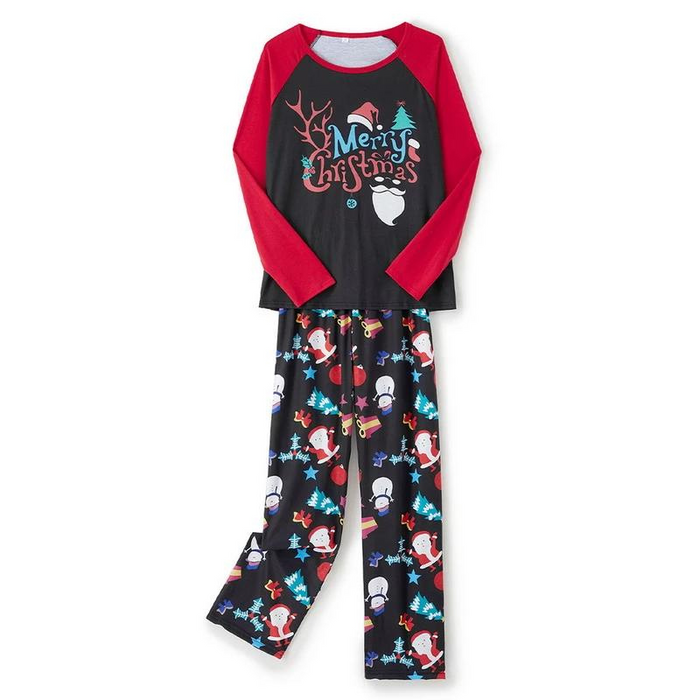 Merry Xmas Family Matching Pajamas Set