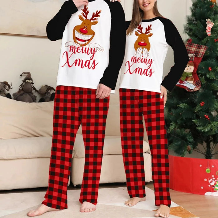 Christmas Reindeer Matching Family Set