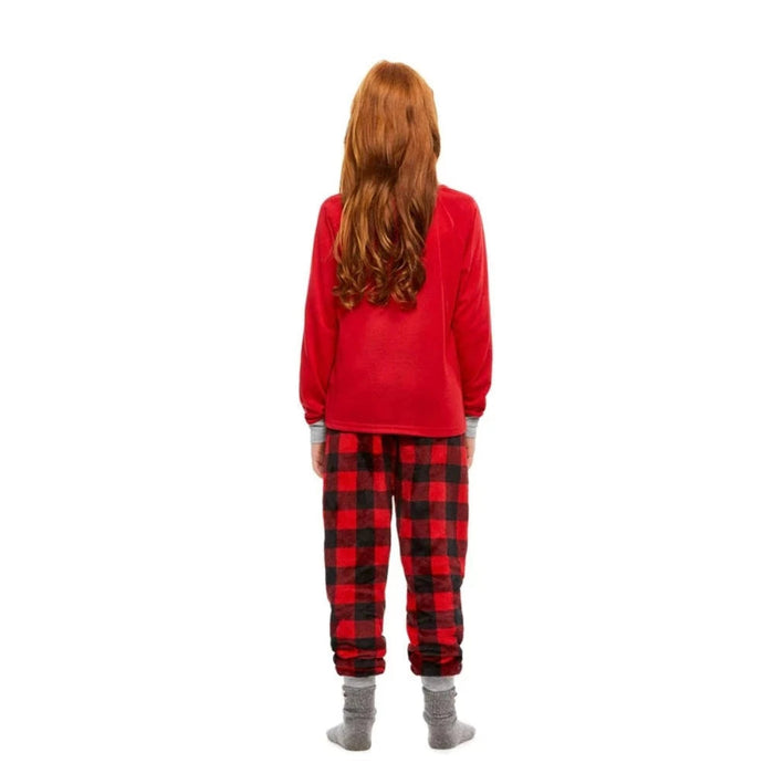 Santa Christmas Deer Pajama Set