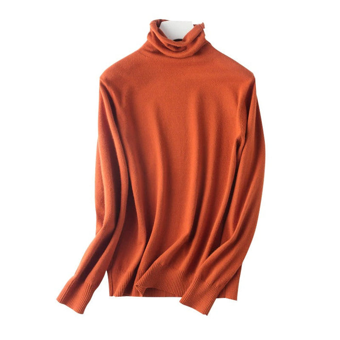 Womens Turtleneck Winter Sweater