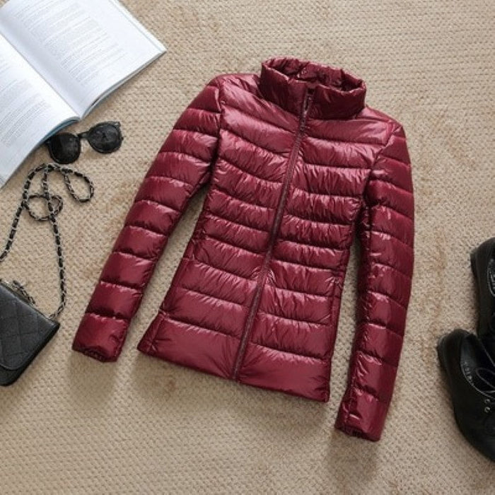 Thin Down Jacket Winter Slim Coat
