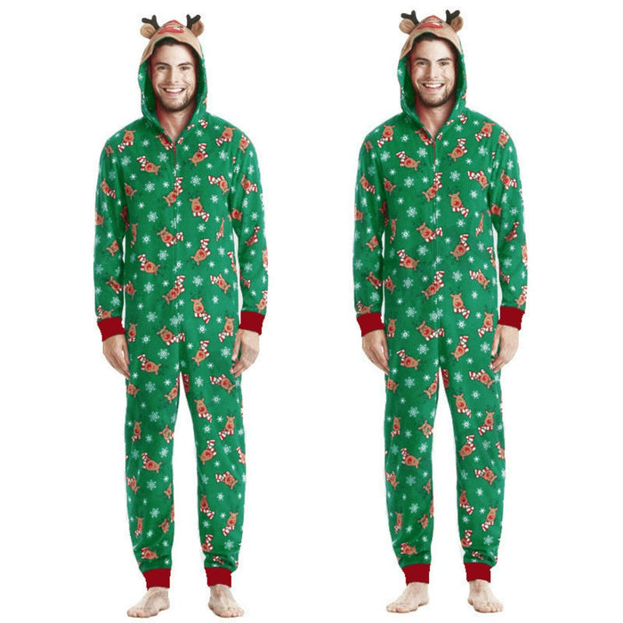 Christmas Funny Reindeer Matching Family Outfit