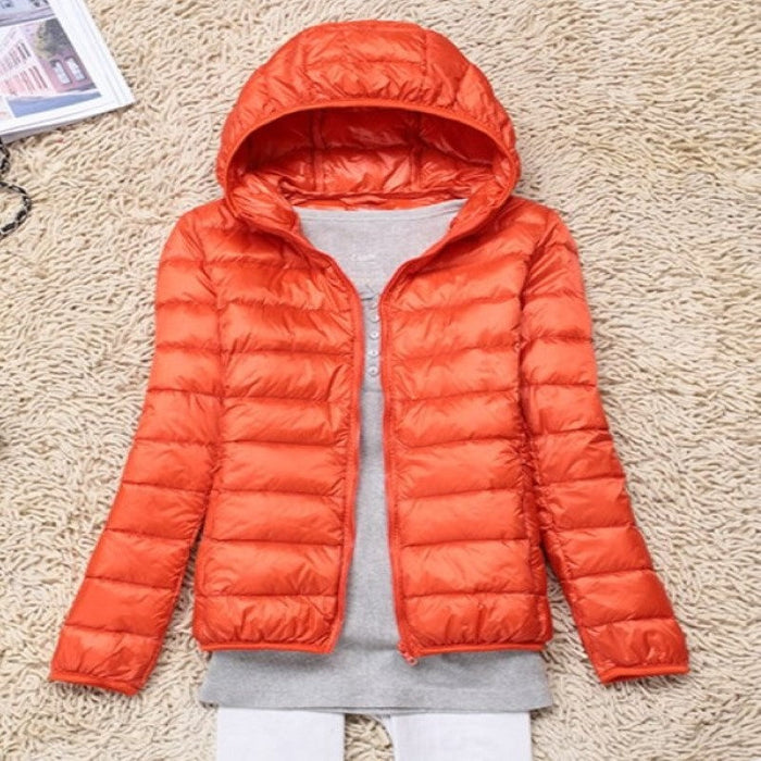 Casual Down Jacket with Hoodies