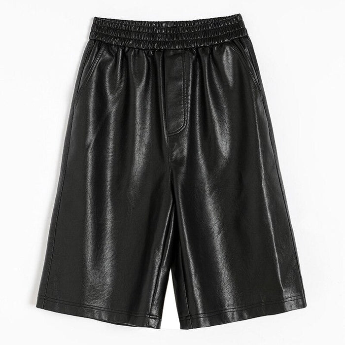 The Leather Autumn Winter Casual Shorts