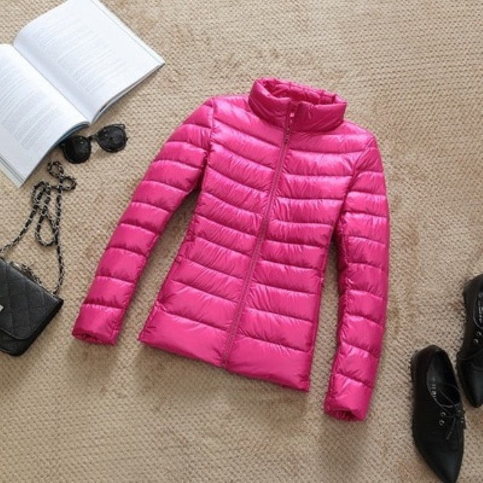 Thin Down Jacket Winter Slim Coat