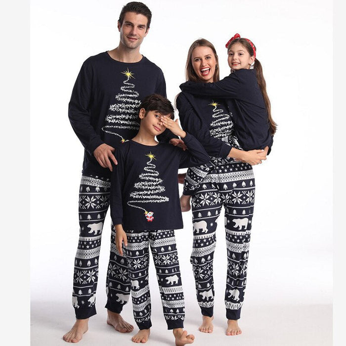 The Christmas Tree Lights Family Pajama Set