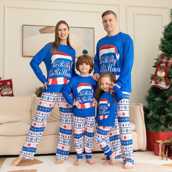 The Blue Hats Family Pajama Set